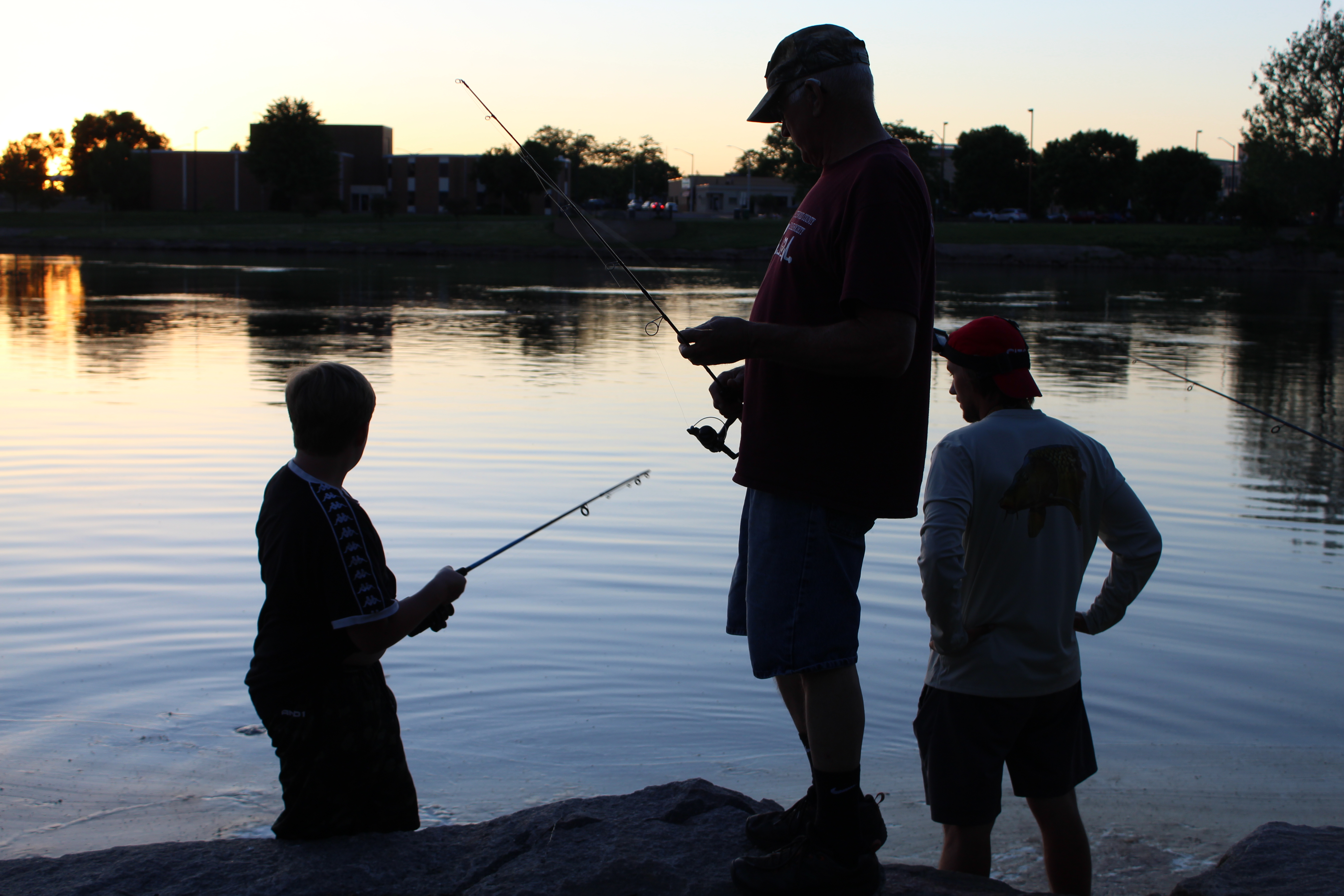 Fishing Wisconsin River