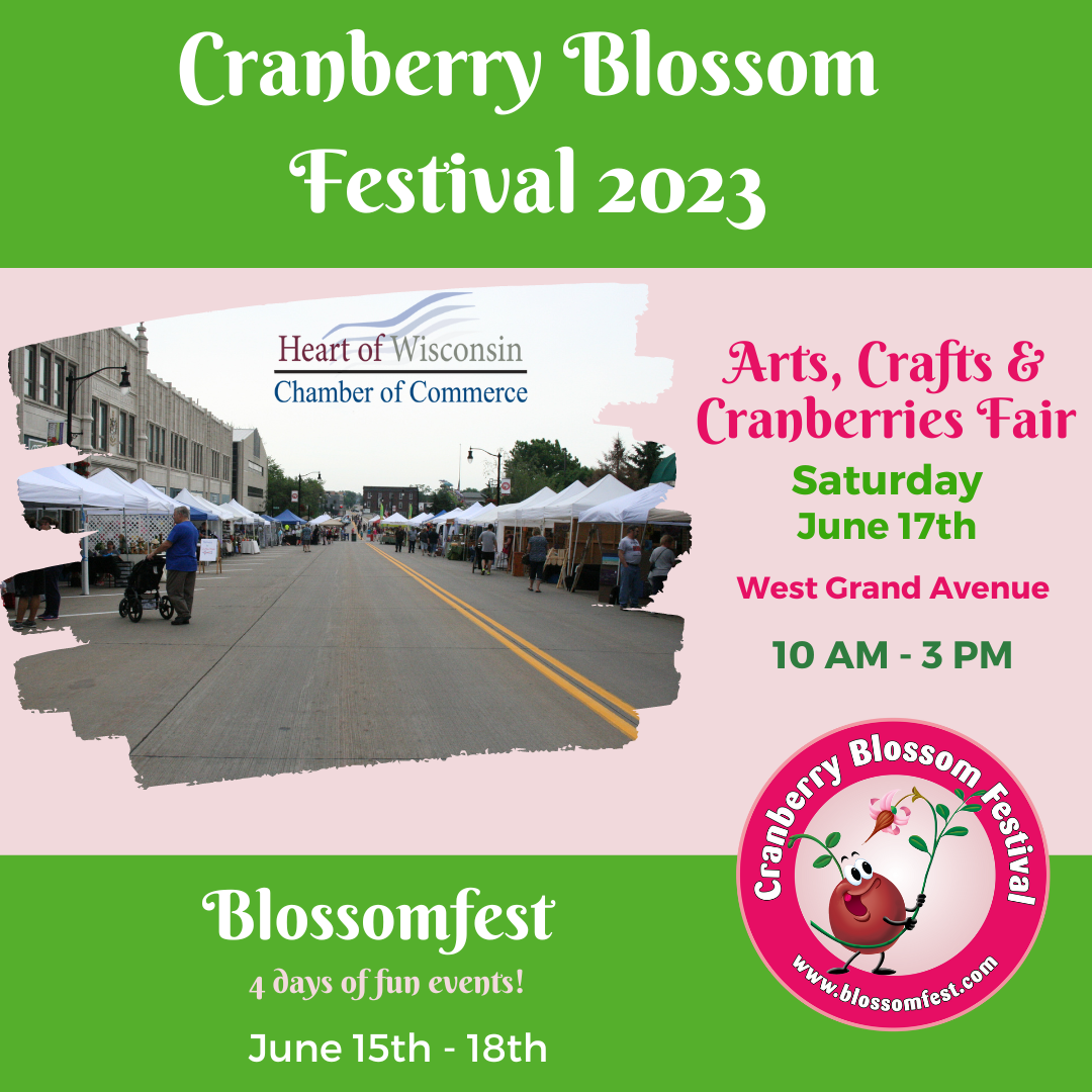 Schedule of Events Cranberry Blossom Festival